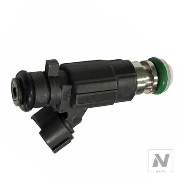 【並行輸入品】4個 16600-5L700 ブラック燃料インジェクターノズル 2ピン付き INFIN...