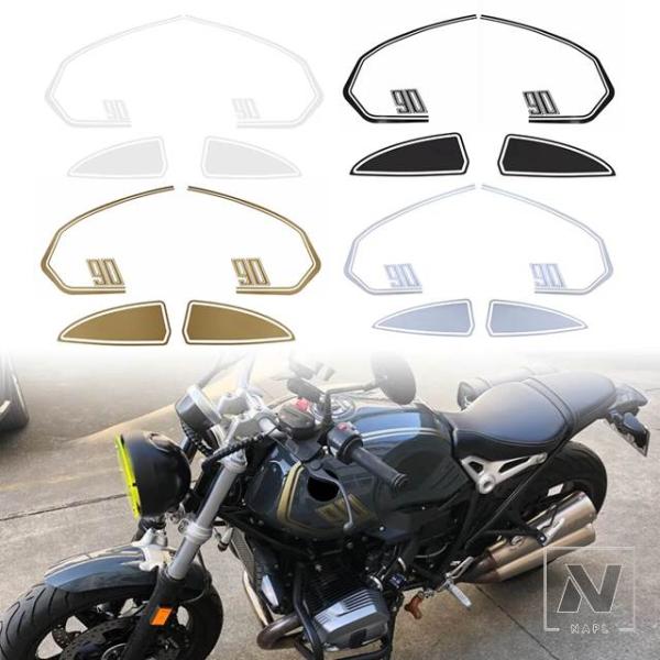 【並行輸入品】BMW RNINET PURE RACER SCRAMBLER用 PVC バイクタンク...