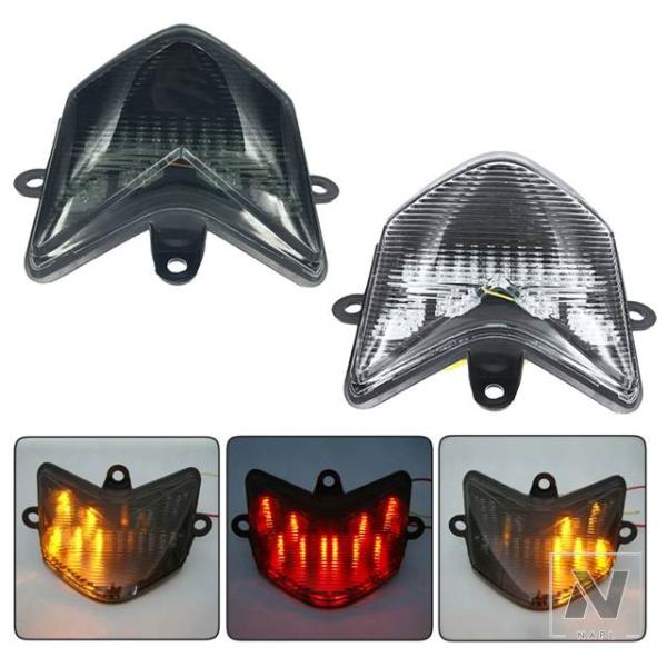 【並行輸入品】LED オートバイウィンカー統合テールライトリアブレーキランプテールライト KAWAS...