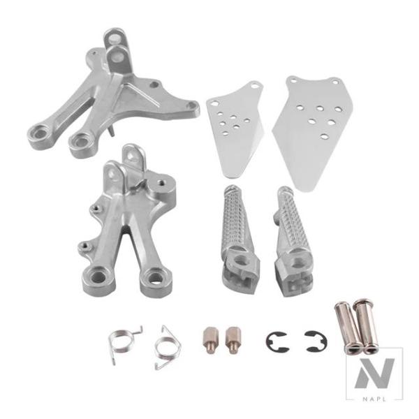 【並行輸入品】ZX-10R 2004 2005  オートバイフロントフットレストフットペグブラケット...