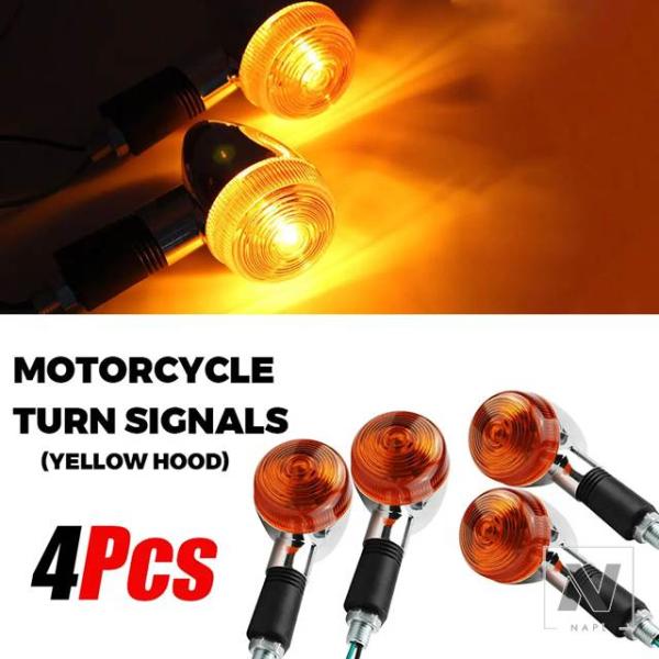 【並行輸入品】4個  バイク用 ウィンカーライト カワサキ バルカン VN800 900 1500 ...