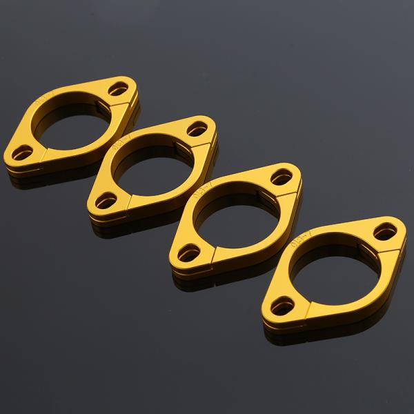 13017E アルミ削り出しエキゾーストフランジGPZ900  ZZR1200 ZRX1100 ZR...