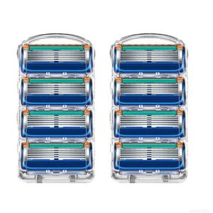 Gillette Fusion 5+1 替え刃 8個入り　×4 Amazon.co.jp: ジレット フュージョン5+1 マニュアル 髭剃り