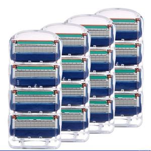 ジレット フュージョン 5 替刃 16個set Gillette Fusion 互換品 5枚歯 かみそり 剃刀 替え刃 ヘッド Fusion5 p