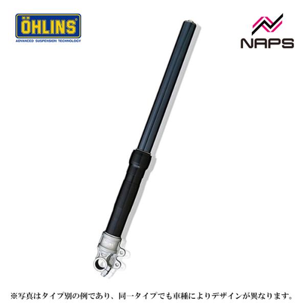 OHLINS オーリンズ RWUタイプ 正立フロントフォーク ブラック (FS624B) ゼファー1...