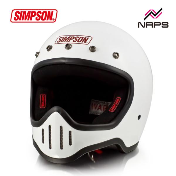 ＼日曜日限定ポイント10倍／ SIMPSON シンプソン ヘルメット M50 フルフェイス ホワイト...