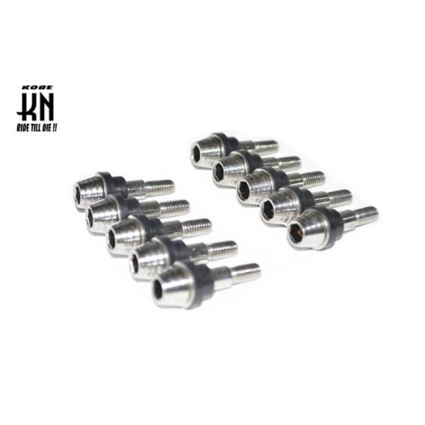 KN企画 クランクケースボルト 10本セット【シグナスX/BWS-R】