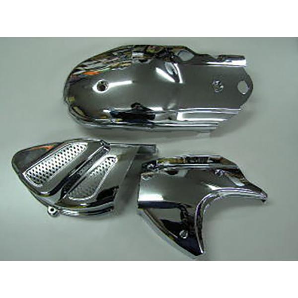 KN企画 メッキクランクケースカバー 3点セット シグナスX