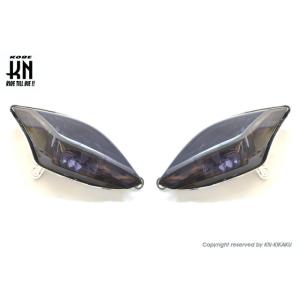 KN企画 フロントウインカーASSY【スモーク】シグナスX3型専用【1YP/1MS】★生産中｜ナップスYahoo!店