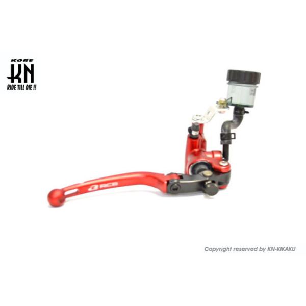 KN企画 RCB 鍛造ラジアルポンプマスターシリンダー S1 14mm 右 レッド