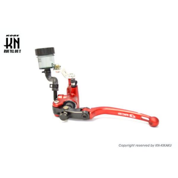 KN企画 RCB 鍛造ラジアルポンプマスターシリンダー S1 14mm 左 レッド