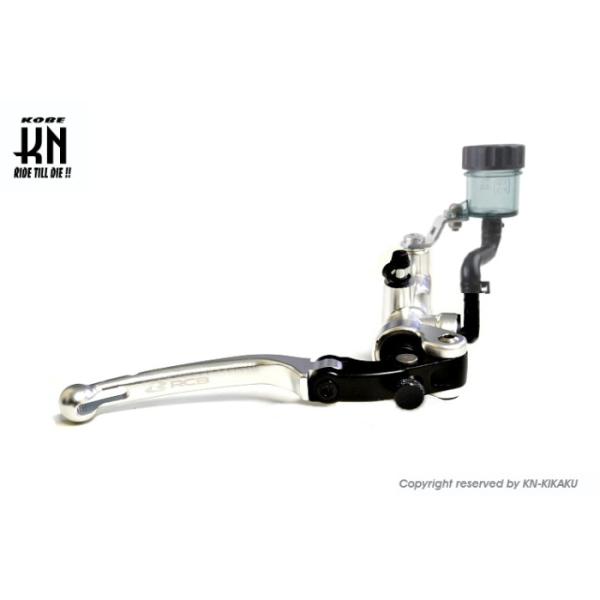 KN企画 RCB 鍛造ラジアルポンプマスターシリンダー S1 14mm 右 シルバー