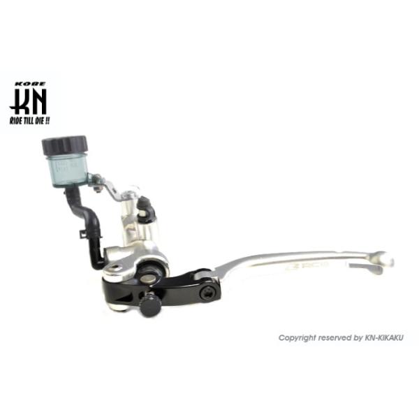 KN企画 RCB 鍛造ラジアルポンプマスターシリンダー S1 14mm 左 シルバー
