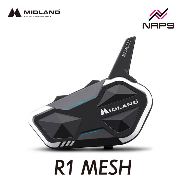 MIDLAND ミッドランド インカム R1 MESH シングルパック C1585 オートバイ バイ...