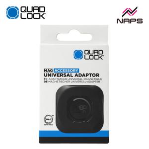 ＼ポイント10倍／ QUAD LOCK クアッドロック 汎用ユニバーサルアダプター 3M製強力両面テープ MAG対応｜ナップスYahoo!店