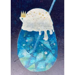 ポストカード-夜の煌めきフロート-