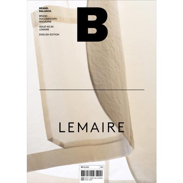 MAGAZINE B ISSUE No.90「LEMAIRE」