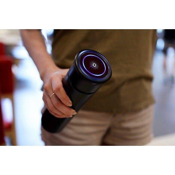 LINK UVC除菌タンブラー480ml ブラック