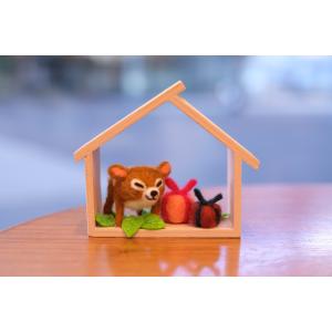 水仙舎 おうちほっこり鹿さん(ピンク) ならしかの休日