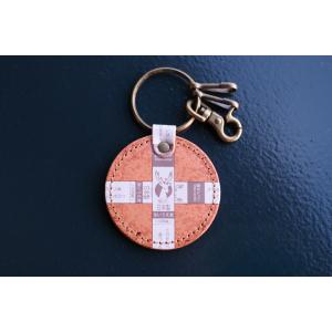 あいうえ堂 鹿せんべいキーホルダー(茶色) ならしかの休日