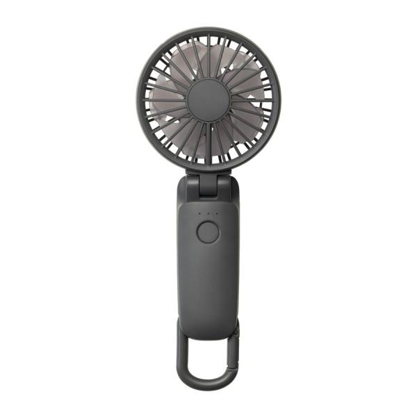 RHYTHM（リズム）ハンディファン Silky Wind Mobile 3.2 ダークグレー