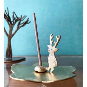 藤田商店 鹿さんお香立て ならしかの休日