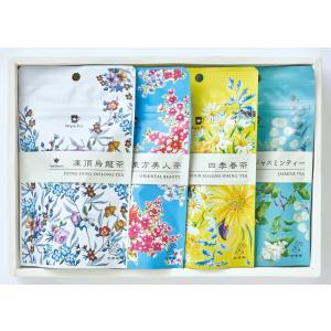 Mug&Pot マグ＆ポット 台湾茶アソートギフト4種  ティーバッグ のし包装無料 お返し 内祝い お祝い 粗品 贈答品 プレゼント 詰合せ セット