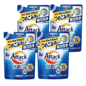 アタック抗菌EX ラク干しプラス つめかえ用 ( 810g×2セット