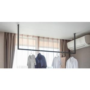 森田アルミ工業 kacu カク U型 Sサイズ 天井付け物干し ブラック z2-0744-00097.jpg