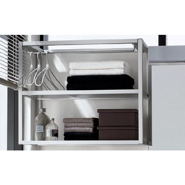 パナソニック 洗面化粧台 ランドリーラック GQC75LC 幅750 シーライン