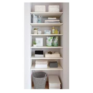 南海プライウッド 可動棚板セットAタイプ KTA6D4-S-LW-A 6段プラン