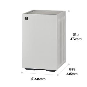 シャープ 空気清浄機 FU-T40-W ホワイ...の詳細画像2