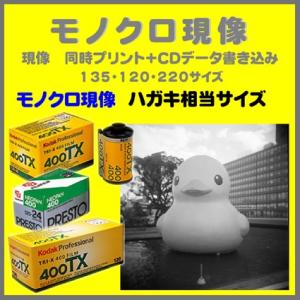 モノクロフィルム モノクロ現像　　同時プリン�