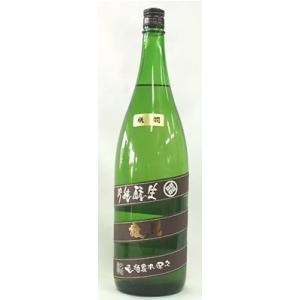 久保本家酒造　睡龍　生もと　純米吟醸 瓶燗火入れ1800ml(茶ラベル)