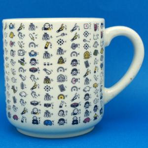 【レターパック不可】【京都くろちく】★絵心経マグカップ