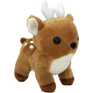 レターパック不可】【奈良みやげ】鹿の森のポッチ ぬいぐるみ ST しん