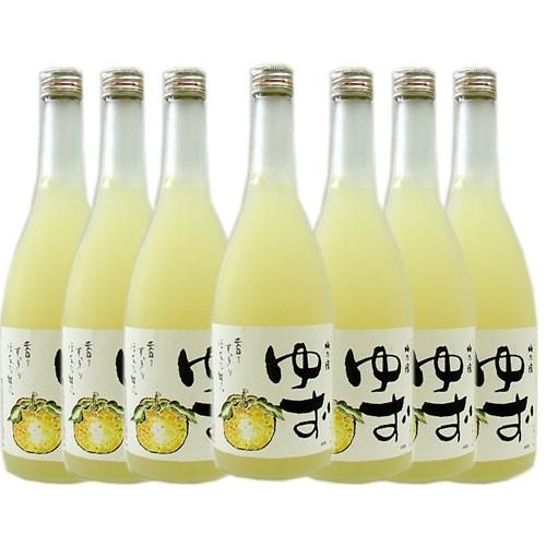 梅乃宿　限定品   ゆず酒　７２０ｍｌ　１ケース（１２本）