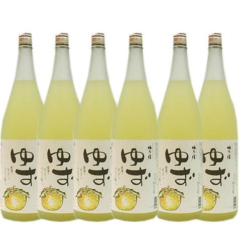梅乃宿　限定品 ゆず酒　　１．８L １ケース（６本）