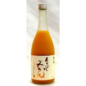 梅乃宿　つぶつぶ温州みかん酒　７２０ｍｌ
