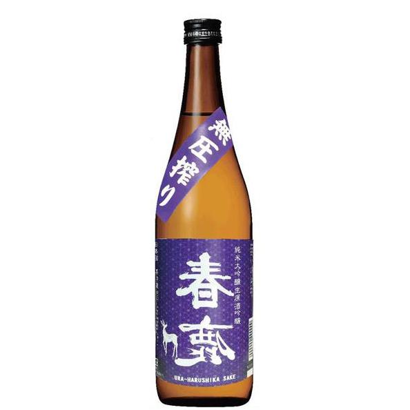 春鹿 無圧搾り中取り 純米大吟醸生原酒　２０２４年２月醸造　 ７２０ｍｌ（要冷蔵品です。クール便を選...