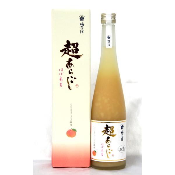 梅乃宿　超あらごし　ほぼもも　５００ｍｌ（要冷蔵品です。クール便を選択してください）
