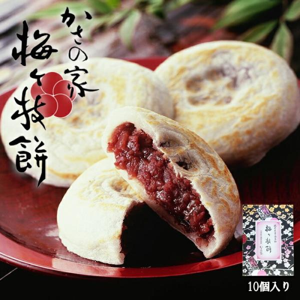 梅ヶ枝餅 10個入り かさの屋 太宰府 国産 焼餅 うめがえもち 冷凍 もち米 甘味 おやつ 銘菓 ...