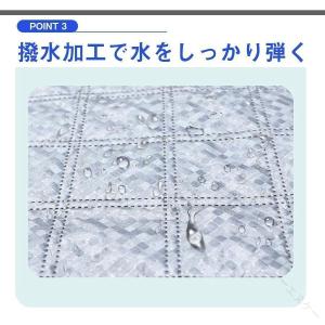 ハーフボディーカバー 厚手 極厚 車用 カーカ...の詳細画像4