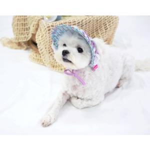 犬用 帽子 flower suncap 日よけ...の詳細画像2
