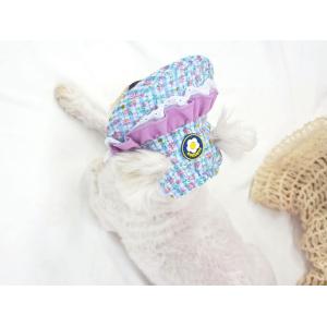 犬用 帽子 flower suncap 日よけ...の詳細画像4