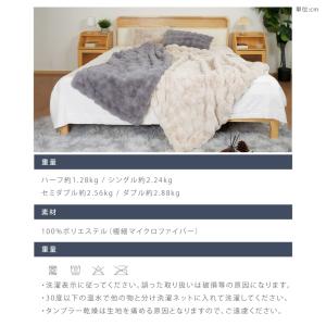 毛布 ふわとろ毛布 高品質 極温 シングル 2...の詳細画像5