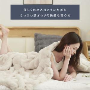 毛布 ふわとろ毛布 高品質 極温 シングル 2...の詳細画像3