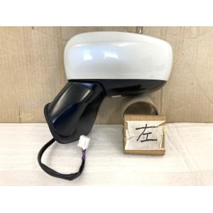 ☆美品☆　フレア DAA-MJ55S 左サイドミラー 左ドアミラー　7ピン/ヒーター　ZVR/ホワイ...