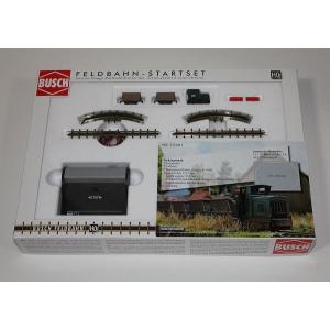 ブッシュ/BUSCH 12001 HOf (1/87,6.5mm) 軽便鉄道スターターセット｜ディーゼル機関車 type Gmeinder 15/18