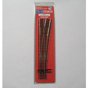PECO SL-385 Nゲージ (9mm) 脱線ポイントレール(左) コード80